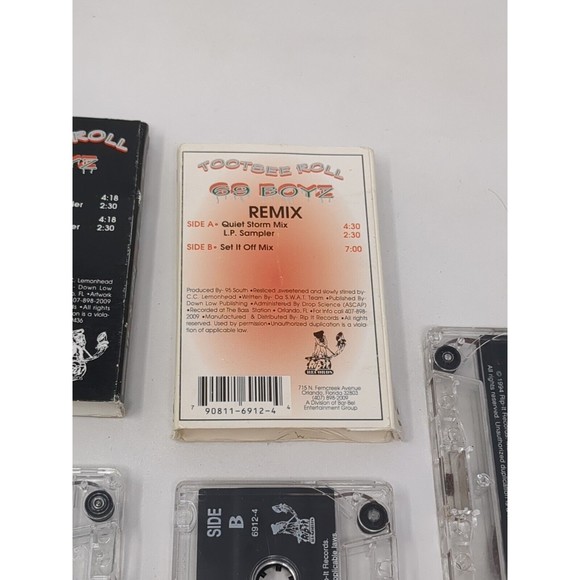 69 Boyz Cassette Tape Lot Totsee Roll Hoop in Yo Face & More Rap Hip Hop 90s - Picture 15 of 16